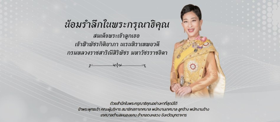 สถิตในใจไทยนิรันดร์  น้อมสำนึกในพระกรุณาธิคุณอย่างหาที่สุดมิได้... สมเด็จพระเจ้าลูกเธอ เจ้าฟ้าพัชรกิติยาภา นเรนทิราเทพยวดี กรมหลวงราชสาริณีสิริพัชร มหาวัชรราชธิดา