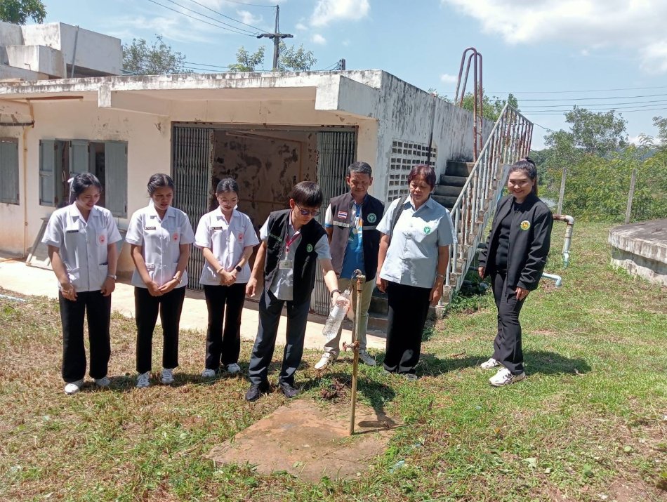 เทศบาลตำบลหนองแคน  โดย เจ้าหน้าที่สาธารณสุขจังหวัดมุกดาหารและเจ้าหน้าสาธารณสุขอำเภอดงหลวง