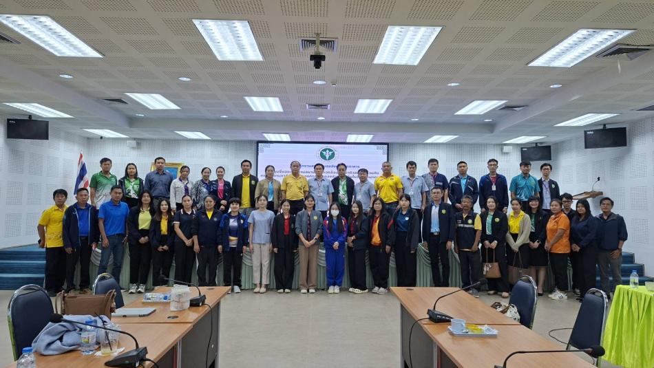 ร่วมประชุมชี้แจงแผนงานอนามัยสิ่งแวดล้อมและอาชีวอนามัยร่วมกับคณะทำงานและภาคีเครือข่ายองค์กรปกครองส่วนท้องถิ่น